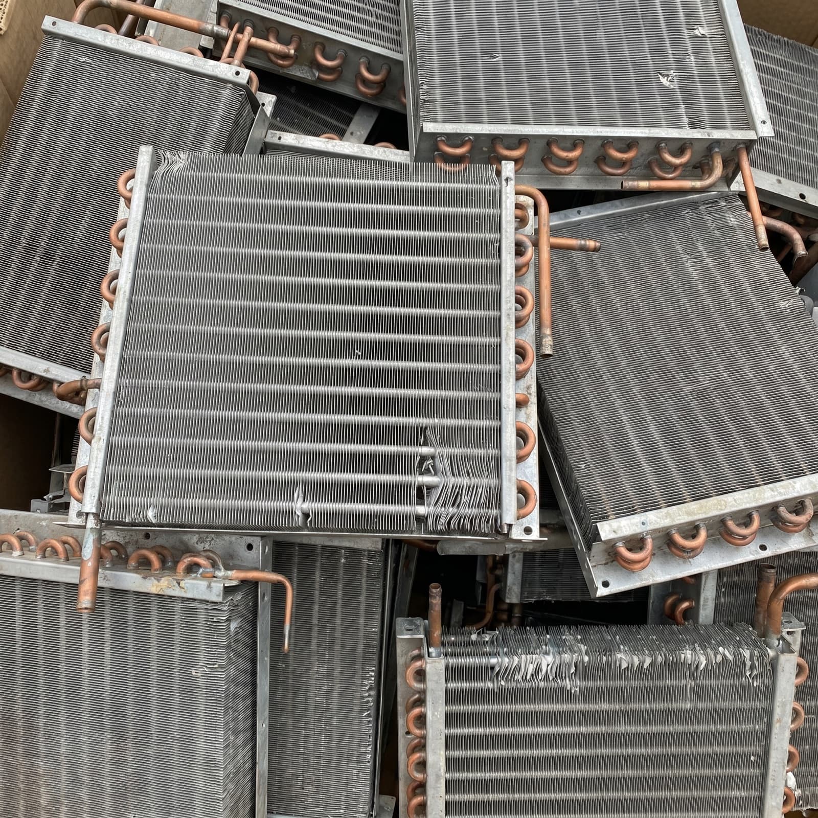 Scrap radiators at Betterway Metal